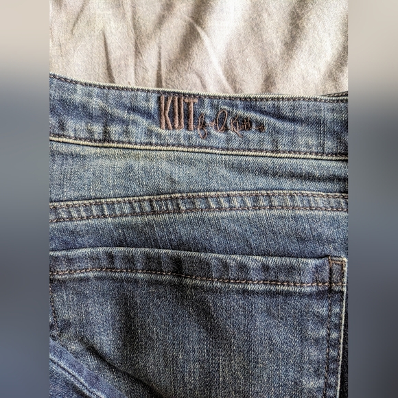 Kut From the Kloth Katy boyfriend jeans. New/never worn. Sz 14. - Picture 2 of 6